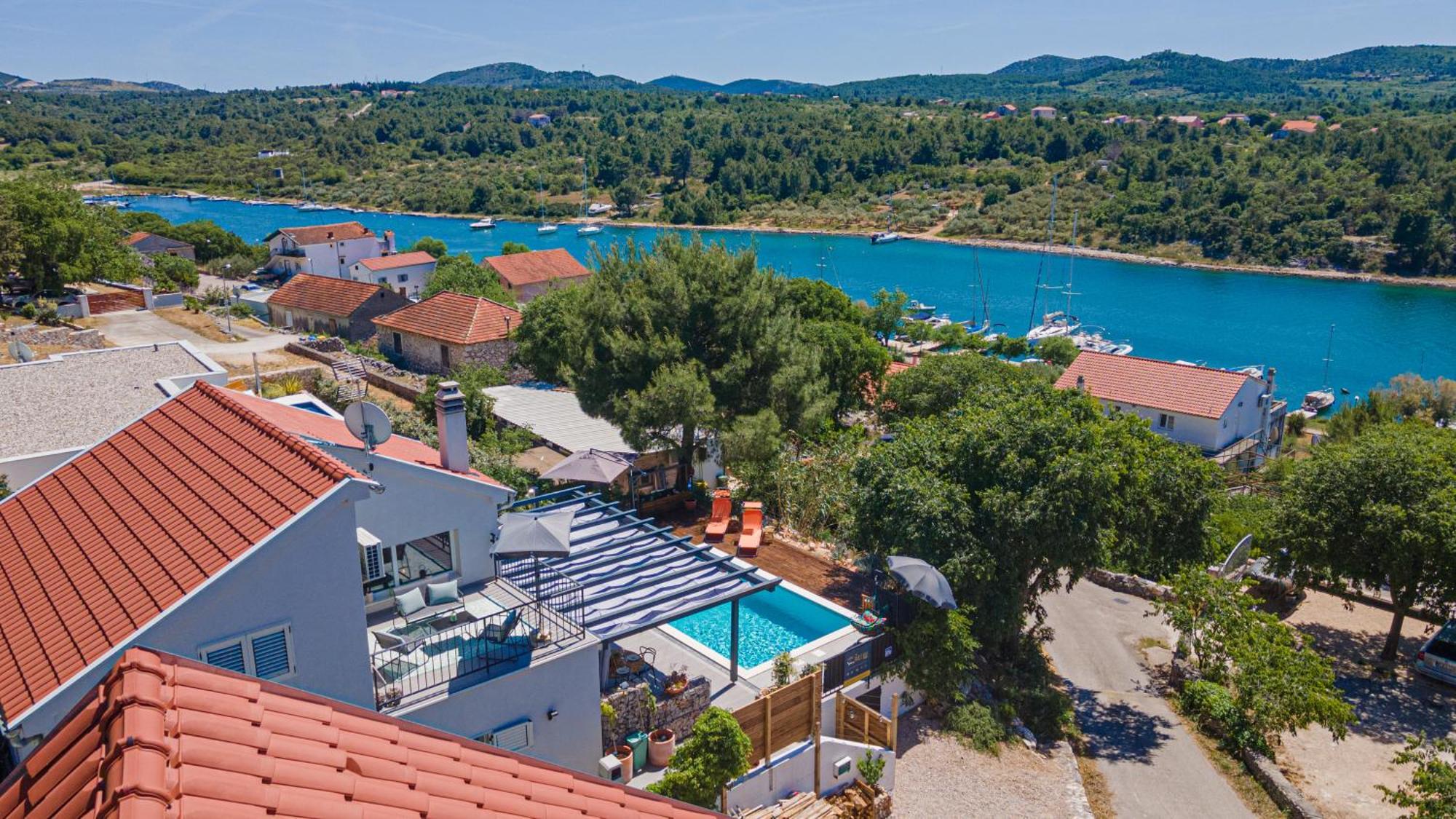 Kuca Mali Raj - Little Paradise Šibenik Esterno foto